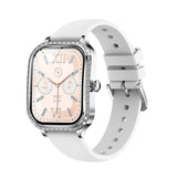 Women’s Wellness Smart Watch – Bluetooth Calling, Heart Rate, Blood Pressure, SpO₂, Calorie Tracking & Multi-sport Fitness Modes