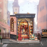 Creative DIY Wooden Miniature Scene, Cottage 3D Stereo Hand-assembled Toys