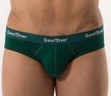 Men's Cotton Stretch, Low Waist Sports Briefs (Pack of 2)
