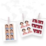 Color Photo Portable Full Color Wireless Photo Printer, USB Bluetooth Thermal Sublimation Printing Device