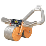 Ab Roller with Elbow Support – Core Strength & Belly Fitness Machine