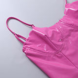Wavy Shell Breast Cup, Sling Pack, Hip Dress