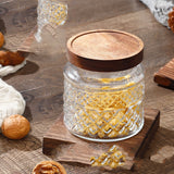 Glass Storage Jar, Snack Tea Household Sealed Bottles