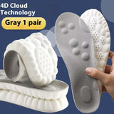 Sports Shock-absorbing Insoles with High Elastic Arch Support for Running and Military Training
