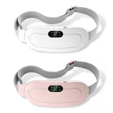 Menstrual Heating Pad, Smart Warm Waist Pain Cramps Relief Vibrating Abdominal Massager, Electric Waist Belt Device