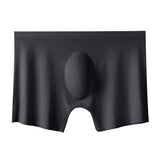 Men's Ice Silk Panties, Seamless Sexy Underwear, Gents' Underpants, Briefs, or Boxer-shorts (Pack of 2)