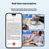 Q90A Intelligent AI Voice Recorder with HD Noise Reduction, Real-time Transcription, Translation and File Sharing Pen