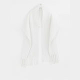 Solid Color Warm Shawl – Polyester Fabric Neck Wrap