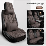 Universal Leather Car Seat Cover – Semi-surrounded Design for Vehicles