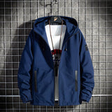 Hooded Jacket, Overalls Trendy and Handsome Men's Clothing
