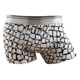 Ice Silk Men's Underwear Boxer Shorts, Seamless Underpants