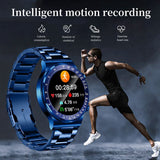 Bluetooth Smartwatch with Calling, Heart Rate Tracking, Fitness Activity Monitor & Pedometer