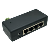 Four Port Centralized TV 4CH POE Box, DC Ethenet Power Supply Module