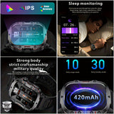 Sports Outdoor Bluetooth Calling Smart Watch