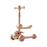 Children's Baby Push Handle Guardrail Scooter