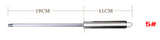Kitchen Stainless Steel Hollow Handle, Manual Knife Sharpener