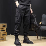 Men's Spring and Summer Plus Size Deep Cargo Casual Pants