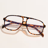 Anti Blue Light, Double Beam Frame, Myopia Glasses