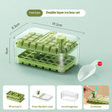 Reusable Ice Mold Ice Cubes Tray, DIY Moulds Ice Cubes Maker, Home Kitchen Tool