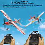 4-Channel RC Airplane Toy – Remote Control Fixed Wing Glider Plane for Kids