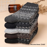 Retro Thick Line Stockings, Autumn and Winter Warm Tibetan Style