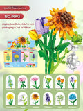 Building Blocks, Flower Decoration Bouquet Rose Assembled Toy