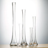 Nordic Slim Small-mouth Flower Vase – Modern Minimalist Home Décor