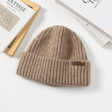 Premium Quality Wool Blend Beanie for Women, Autumn and Winter Clothing
