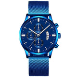 Business Luxury Gifts for Men, Mesh Band Quartz Watch