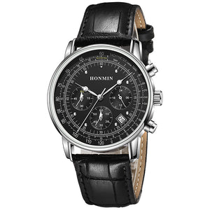 Sports Fashion Six-pin Multi-function Belt, Men's Quartz Watch