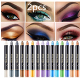 Pearlescent Silkworm Eyeshadow Pen, Lasting Waterproof Non-blooming, Shiny Pearlescent Gel Pen