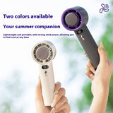Portable Handheld Turbo Fan, Cooling Semiconductor Refrigeration, 3000mAh Battery Wind Speeds, Adjustable Mini Personal Equipment
