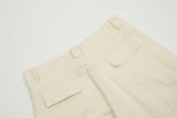 Men’s Loose Cargo Trousers – Knee Pleated Fashion Streetwear Pants