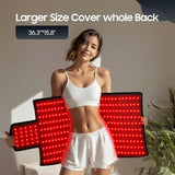 Red Light Heating Waist Belt – Near Infrared Warm Therapy Wrap for Comfort