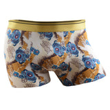 Ice Silk Men's Underwear Boxer Shorts, Seamless Underpants