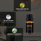 Natural Plant Fragrance Essential Oil, Hotel Diffuser Scent (Pack of 2)