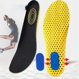Thickened Shock-proof Breathable Sports Insoles – Soft Bottom, Sweat Absorbing, Universal Fit