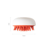 Silicone Massage Brush, Soft on Hair and Scalp