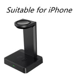 2-in-1 Wireless Charger Qi Standard – Fast Charging Pad for Phone and Earbuds
