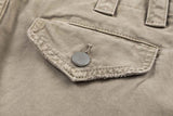 Washed Old Multi-pocket Straight-leg Denim Trousers, Men's Loose Casual Pants