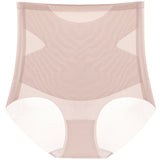 Ultra-thin High Waist Shaping Underwear, Cool Ice Silk Nylon Briefs