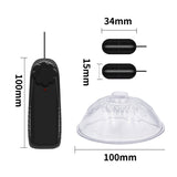 Battery Powered Breasts and Chests, Nipples Sensation, and Vibration Massager, Breast Soothing and Shaping Instrument
