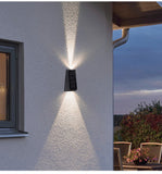 Solar Garden Courtyard Household Waterproof Up and Down Glow Outdoor Decoration Wall Lights