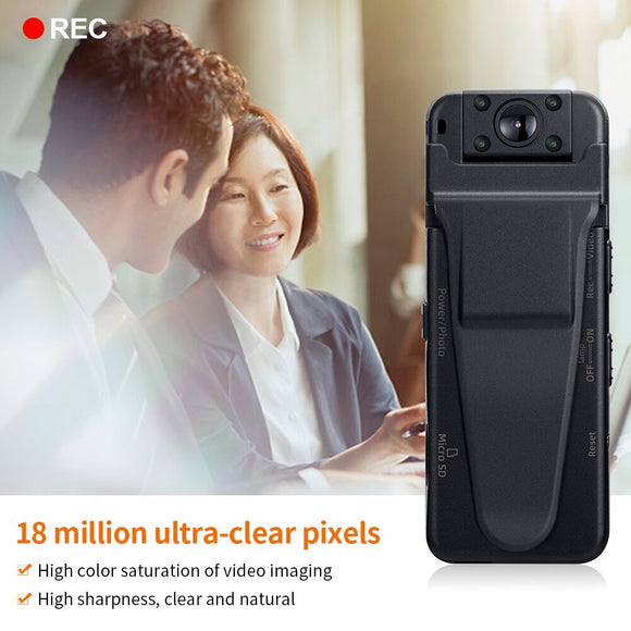 HD 1080P Video Infrared Night Vision Mobile Detection, Motion Collar Camera