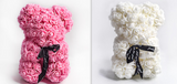 Valentine's Day Gift Rose Bear, Eternal Flower Rose Teddy Bear, PE Foam Toy for New Year's Eve