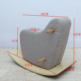 Wooden Rocking Horse for Kids – Baby Balance Ride Toy & Learning Chair