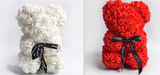 Valentine's Day Gift Rose Bear, Eternal Flower Rose Teddy Bear, PE Foam Toy for New Year's Eve