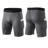 Men's Pro Tight Gym Shorts with Pockets