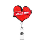 Acrylic Love, Apron's Buckle Clip Brooch for Hanging IDs
