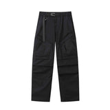 Straight Cargo, Men's Multi-pocket Paratrooper Pants